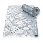 Galvanised Steel Expanded Metal Mesh Bahri 2 mm Thickness 1.22 m Width 6 m Length
