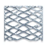 Bahri Galvanized Expanded Metal Mesh 1.5mm Thickness 1.22m Width 7m Length Bait Al Tatawor