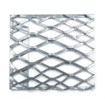 Galvanised Steel Expanded Metal Mesh Bahri Thickness 2.3 mm Width 1.22 m Length 6 m