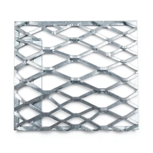 Galvanised Steel Expanded Metal Mesh Bahri Thickness 2.3 mm Width 1.22 m Length 6 m