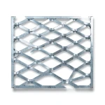 Galvanised Steel Expanded Metal Mesh Bahri Thickness 2.3 mm Width 1.22 M Length 7 meter