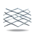 Galvanised Steel Expanded Metal Mesh Bahri Thickness 1.4 mm Width 1.22 m Length 7 m