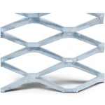Galvanised Steel Expanded Metal Mesh Bahri Thickness 2.7 mm Width 1.22 M Length 7 meter