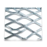 Galvanised Steel Expanded Metal Mesh Bahri Thickness 2.8 mm Width 1.22 m Length 1 m