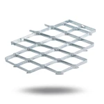 Galvanised Steel Expanded Metal Mesh Bahri 1.7 mm Thickness 1.22 m Width 7 m Length | Bait Al Tatawor