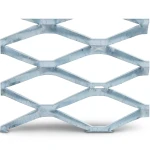 Galvanised Steel Expanded Metal Mesh Bahri 4.8 mm Thickness 1.22 m Width 1 m Length