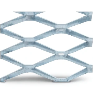 Galvanised Steel Expanded Metal Mesh Bahri 4.8 mm Thickness 1.22 m Width 1 m Length