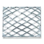 Galvanised Steel Expanded Metal Mesh Bahri Thickness 6 mm Width 1.22 meter Length 1 meter