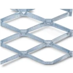 Galvanised Steel Expanded Metal Mesh Bahri Thickness 2.8 mm Width 1.22 m Length 2 m