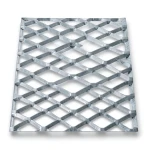 Galvanised Steel Expanded Metal Mesh Bahri Thickness 2.3 mm Width 1.22 M Length 7 meter