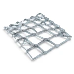 Galvanised Steel Expanded Metal Mesh Bahri Thickness 2.8 mm Width 1.22 m Length 1 m