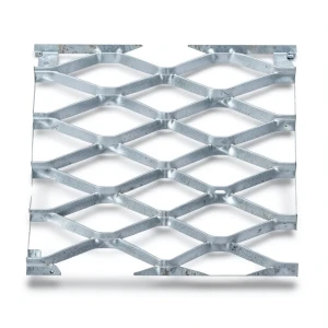 Galvanised Steel Expanded Metal Mesh Bahri 3 mm Thickness 1.22m Width 1m Length