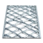 Galvanised Steel Expanded Metal Mesh Bahri Thickness 2.3 mm Width 1.22 M Length 7 meter