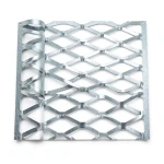 Galvanised Steel Expanded Metal Mesh Bahri Thickness 2.7 mm Width 1.22 M Length 7 meter