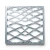Galvanised Steel Expanded Metal Mesh Bahri Thickness 2.8 mm Width 1.22 m Length 2 m - Image 1