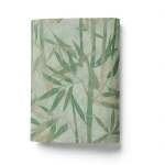 Italian Leaf-Patterned Wallpaper 10m x 0.73m, Green Color, Model Z90025