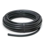 لفة أنابيب HDPE ضغط 6 بار PE 80 قطر خارجي 160 مم SDR 22 لون أسود