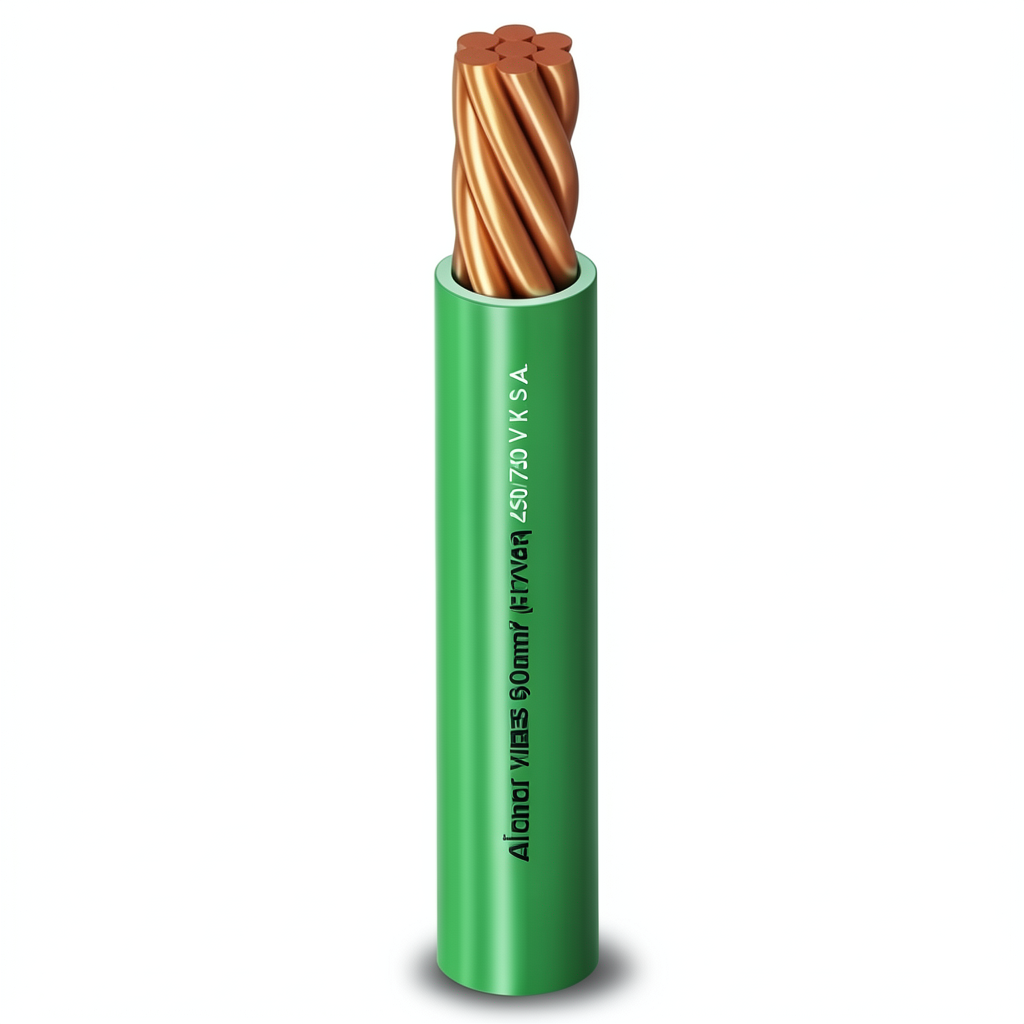 PVC Insulated Stranded Copper Single Wire 240mm², 450/750V | Al Fanar