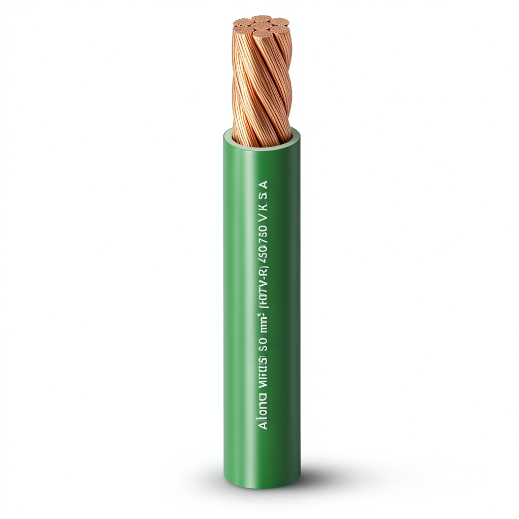 PVC Insulated Stranded Copper Single Electric Wire 300mm² 450/750V | Al Fanar