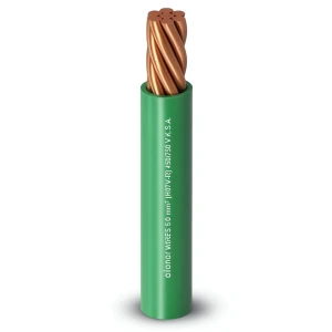 سلك كهرباء مفرد نحاس مجدول معزول PVC، مقاس 500mm، 450/750 فولت | شركة الفنار