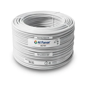 سلك كهرباء مجدول 25 ملي 450/750 فولت، موصل نحاس قطر 2.24 مم، عزل PVC | شركة الفنار
