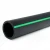 HDPE Plastic Pipe  Nominal Pressure 15.9 Bar [PE 63] Outside Diameter 200 mm  SDR 7.4  Color Black with Green Stripes | Almona Factory
