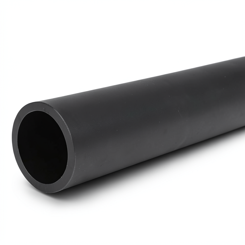 أنابيب HDPE ضغط 6 بار PE 80 قطر خارجي 200 مم SDR 22 لون أسود