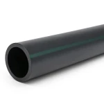 أنابيب HDPE ضغط 6 بار PE 80 قطر خارجي 200 مم SDR 22 لون أسود