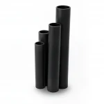 أنابيب HDPE الجودة   SDR 22  قطر خارجي 110 مم سمك 5 مم لون اسود