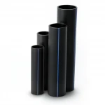 أنابيب HDPE الجودة   SDR 22  قطر خارجي 225 مم سمك 10.3 مم لون اسود