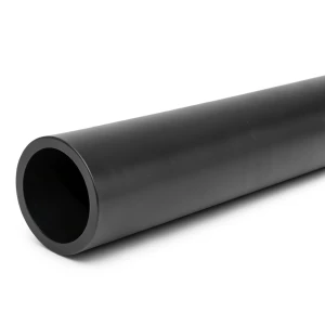 HDPE Plastic Pipe 6 Bar Pressure PE 80 Outer Diameter 630 mm SDR 22 Black