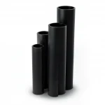 أنابيب HDPE الجودة   SDR 22  قطر خارجي 280 مم سمك 12.8 مم لون اسود