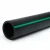 HDPE Plastic Pipe  Nominal Pressure 15.9 Bar [PE 63] OD 355 mm  SDR 7.4  Color Black with Green Stripes | Almona Factory