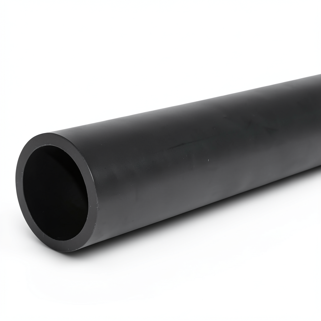 HDPE Polyethylene Pipe 10 Bar Pressure PE 80 Outer Diameter 280 mm SDR 13.6 Black
