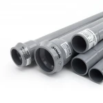 انابيب UPVC مصنع الوطنيه  ضغط 20 بار  قطر خارجي 140 مم سمك 10.3 مم لون رمادي