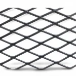 Hot Rolled (Black) Steel Expanded Metal Mesh  Khaleeji Thickness 2.7 mm Width 1.22 meter Length 1 meter | Bait Al Tatawor Company