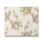 Italian Wallpaper Floral Design Beige Color, Size 10mx0.73m, Model 81133