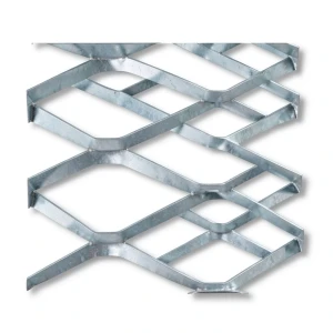 Galvanised Steel Expanded Metal Mesh Bahri Thickness 3 mm Width 1.22 m Length 2 m