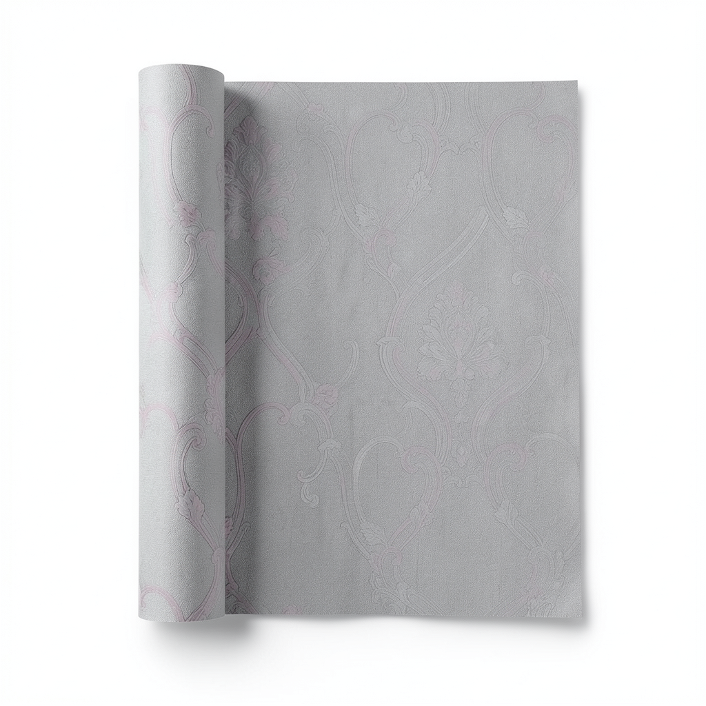 Classic Wall Covering Gray, 10m Length x 1.06m Width, Model 41312