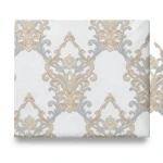 Wall Decoration Classic Design 10 m x 1.06 m Pale Gray, Model 41327