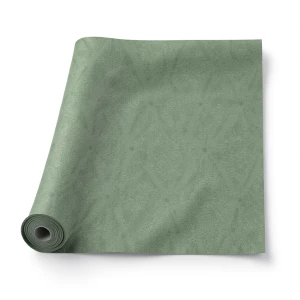 Italian Wallpaper Modern Design 10m x 1.06m Green, Model 41318
