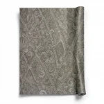 Italian Wallpaper Dark Beige Color Patterned Design, Size 10mx0.70m, Model rc16031