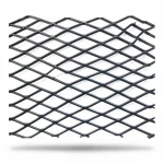Hot Rolled (Black) Steel Expanded Metal Mesh  Khaleeji Thickness 2.7 mm Width 1.22 meter Length 7 meter | Bait Al Tatawor Company