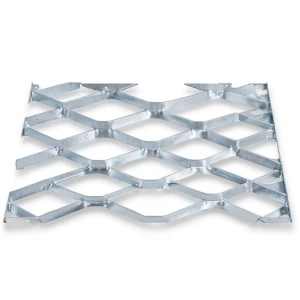 Galvanised Steel Expanded Metal Mesh Bahri Thickness 2.8 mm Width 1.22 m Length 4 m