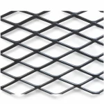 Hot Rolled (Black) Steel Expanded Metal Mesh  Khaleeji Thickness 2.8 mm Width 1.22 meter Length 2 meter | Bait Al Tatawor Company