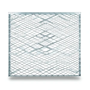 Galvanised Steel Expanded Metal Mesh Bahri 3 mm Thickness 1.22m Width 4m Length