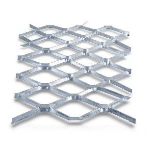 Galvanised Steel Expanded Metal Mesh Bahri Thickness 3.8 mm Width 1.22 m Length 4 m