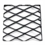 Hot Rolled (Black) Steel Expanded Metal Mesh  Khaleeji Thickness 3 mm Width 1.22 meter Length 5 meter | Bait Al Tatawor Company