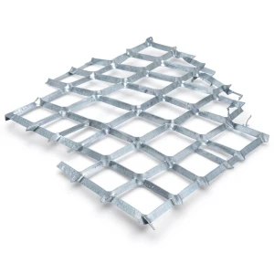 Galvanised Steel Expanded Metal Mesh Bahri Thickness 6 mm Width 1.22 m Length 3 m