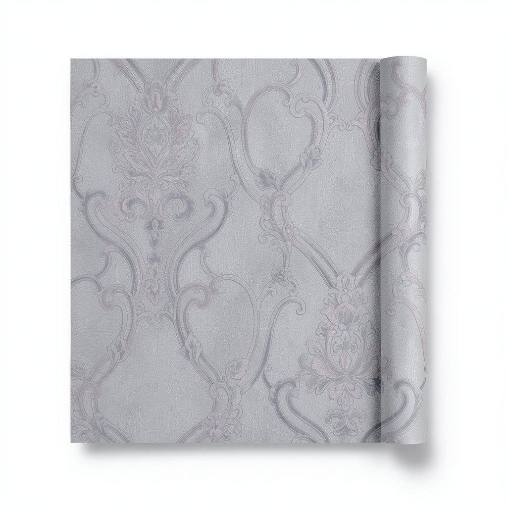 Classic Wall Covering Gray, 10m Length x 1.06m Width, Model 41312